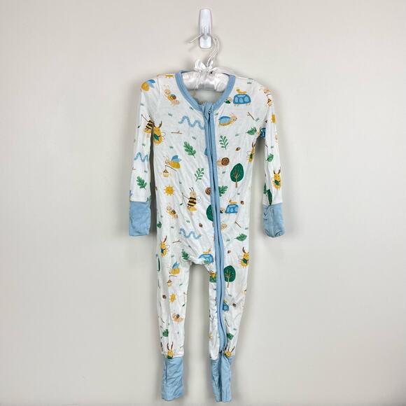 Angel Dear 2 Way Zipper Romper 6-12 Months - Picture 1 of 11